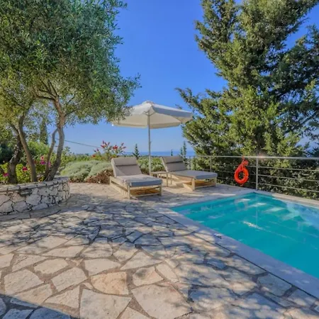Panoramic Ocean Views Jiulita Lefkada Holiday home Tsoukaladhes