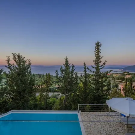 Panoramic Ocean Views Jiulita Lefkada