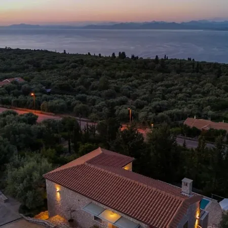 Holiday home Panoramic Ocean Views Jiulita Lefkada