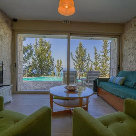 Panoramic Ocean Views Jiulita Lefkada Holiday home Tsoukaladhes