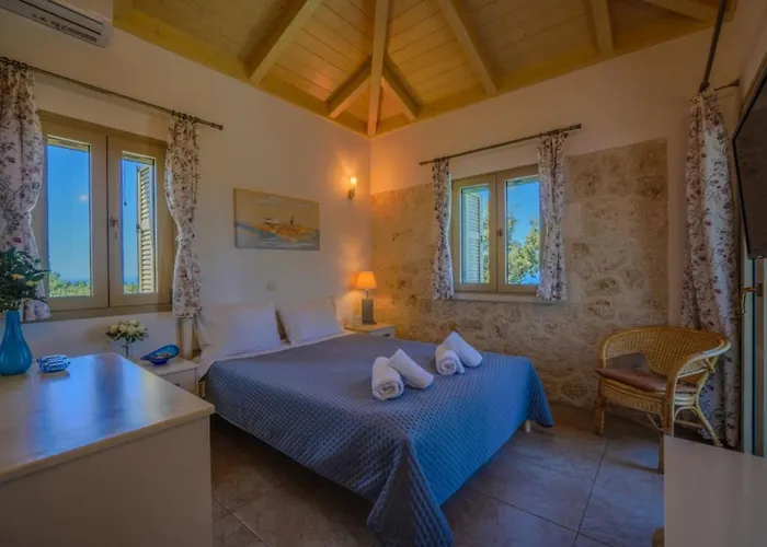 Panoramic Ocean Views Jiulita Lefkada Semesterbostad