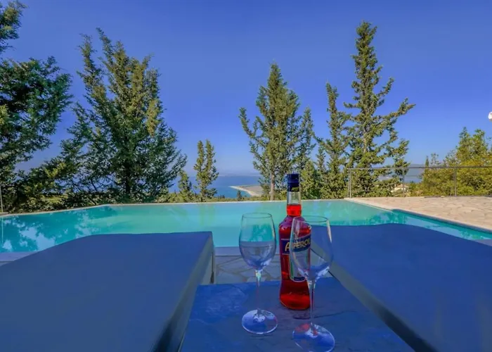 Panoramic Ocean Views Jiulita Lefkada * Tsoukaládhes